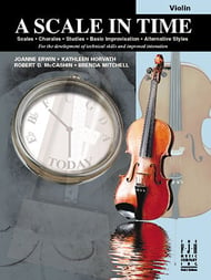 A Scale in Time Violin string method book cover Thumbnail